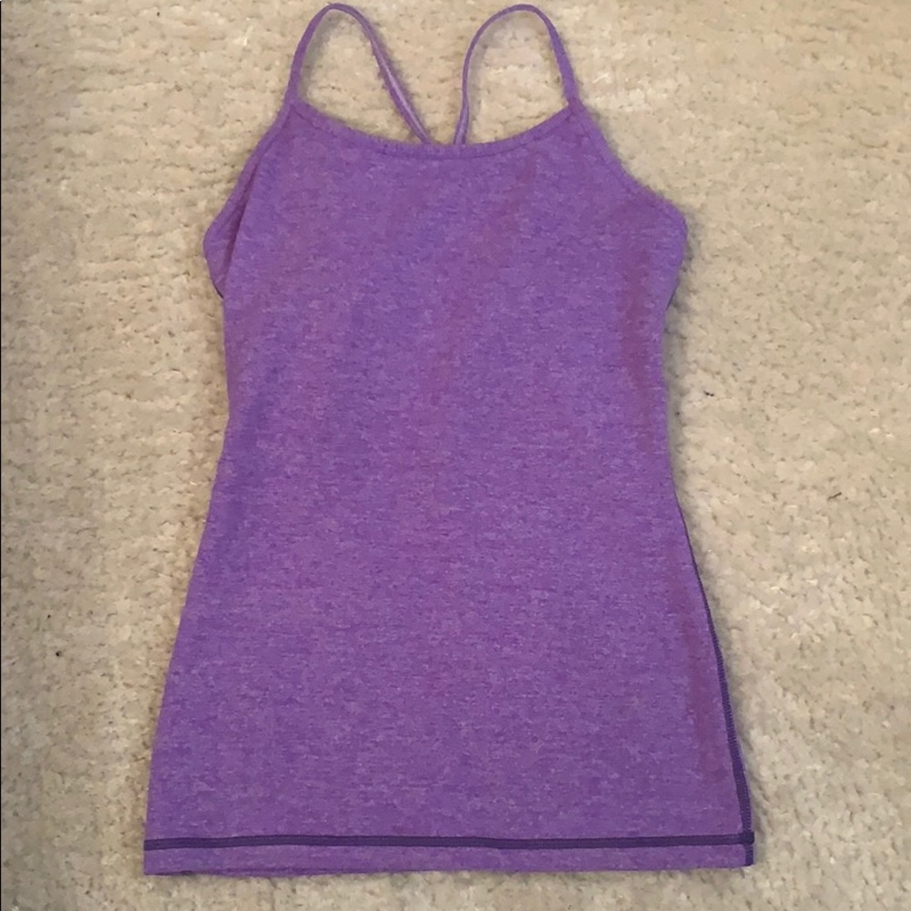 Purple ivivva tank top